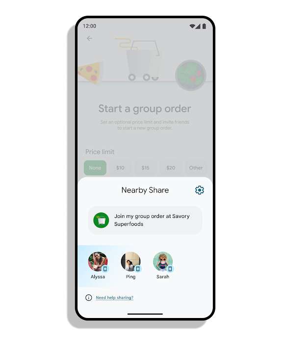 Passer une commande de groupe via une seule application mais plusieurs smartphones. Voici l'une des possibilités présentées par Google pour son inter-connectivité.