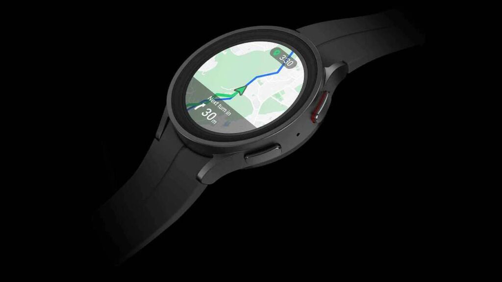 La Galaxy Watch 5 Pro est surtout pensée pour le sport en nature.