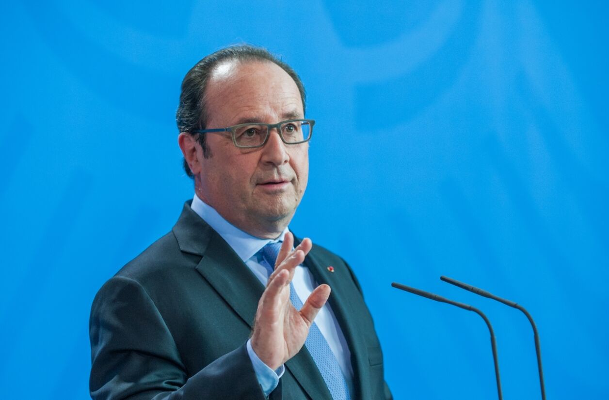 François Hollande à Berlin, en 2016