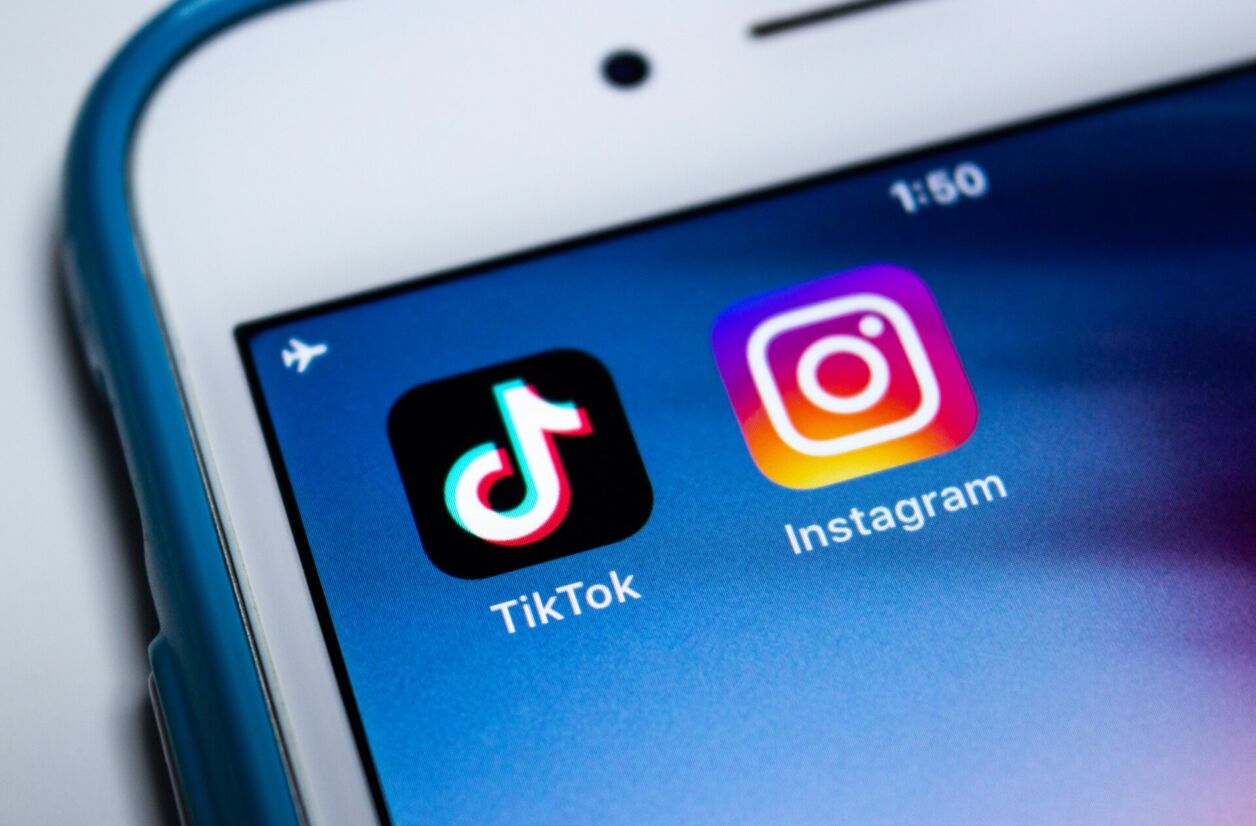 Depuis son lancement en 2018, TikTok grignote les parts de marché d'Instagram et Facebook