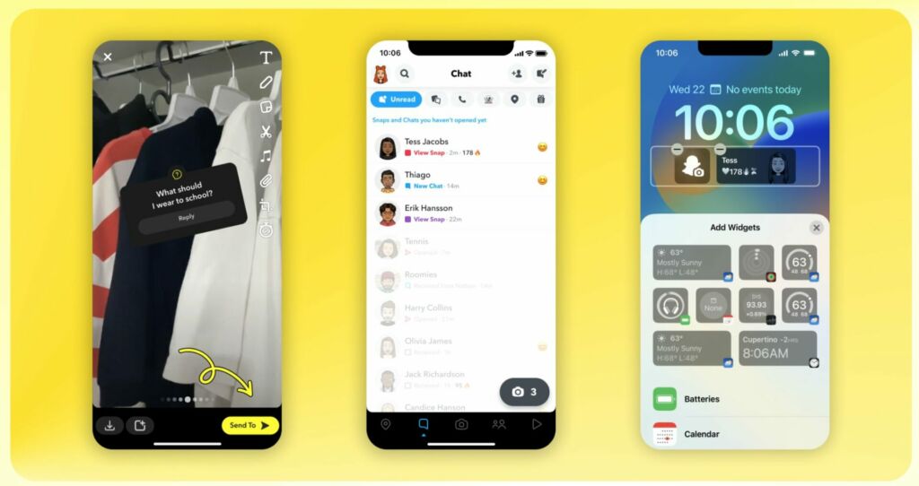 Snapchat est d sormais accessible depuis un navigateur web