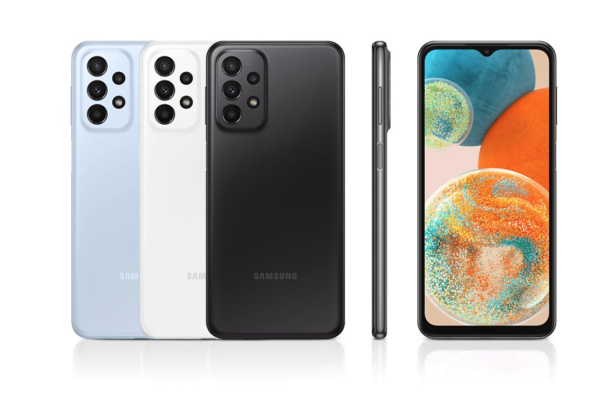Les nouveaux smartphones d'entrée de gamme de Samsung.