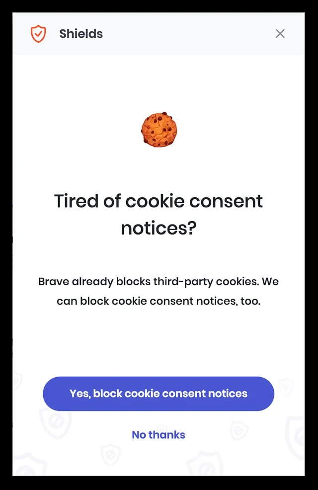 brave cookie