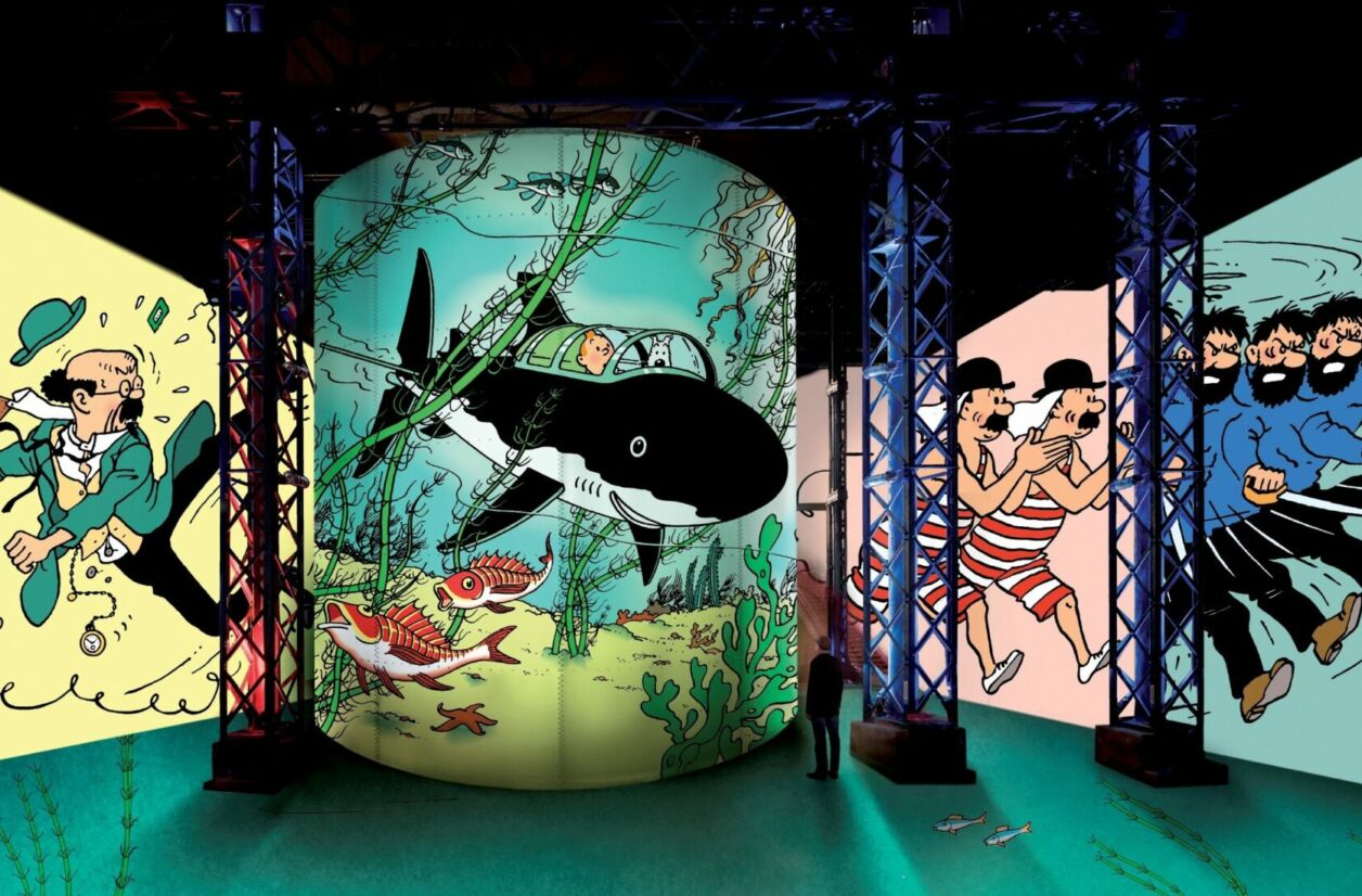 "Tintin, l'aventure immersive" avait remporté un franc succès en 2022.