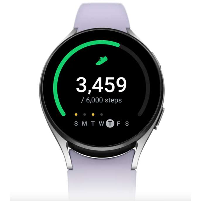La Galaxy Watch5 accompagne l'utilisateur dans ses entrainements sportifs.