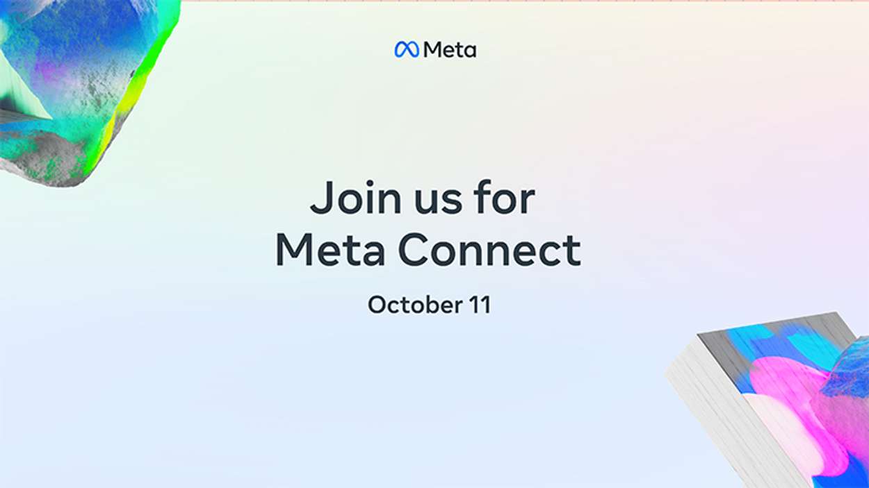 Invitation de Meta à sa conférence en ligne Connect du 11 octobre 2022.