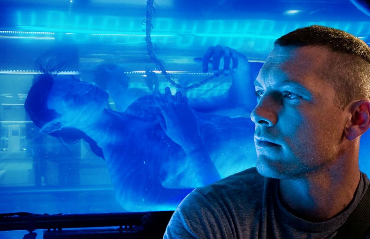 Sam Worthington dans "Avatar"
