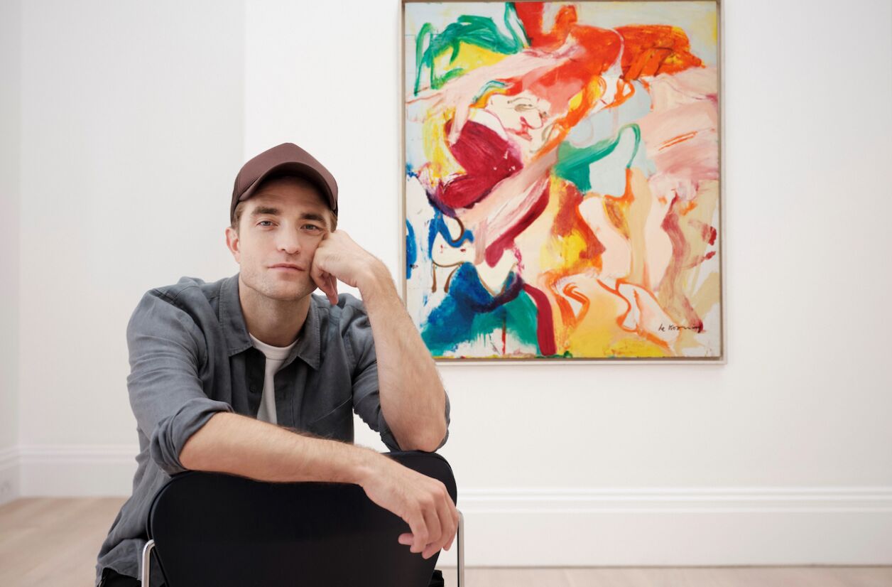 Robert Pattinson s'improvise curateur d'art 