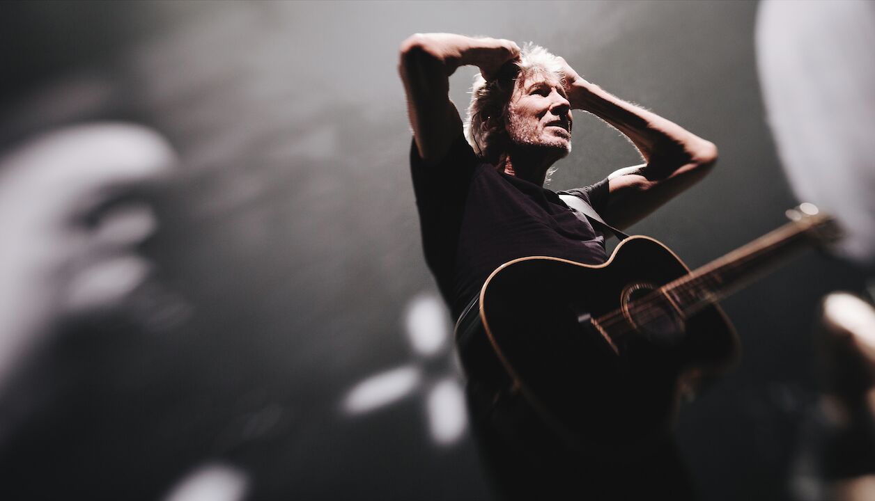 Roger Waters en concert à Saint-Pétersbourg, Russie, en août 2018