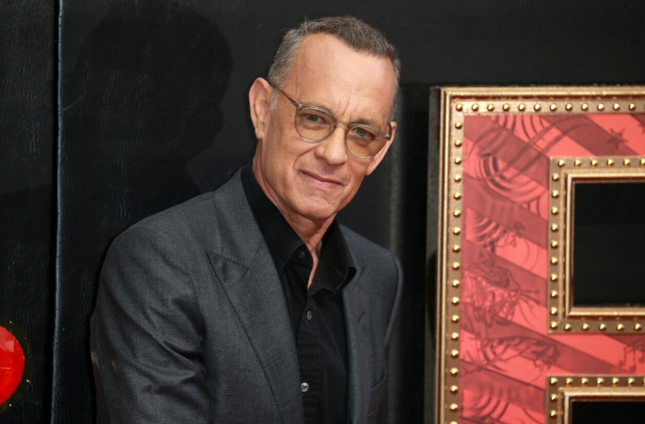 Tom Hanks lors de la projection de "Elvis" à Londres, 2022