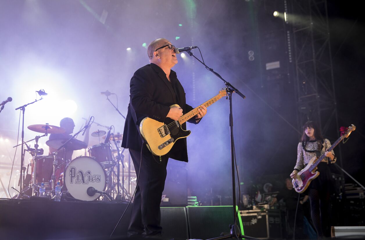 Les Pixies au Paleo Festival, en 2017 (Nyon, Suisse)