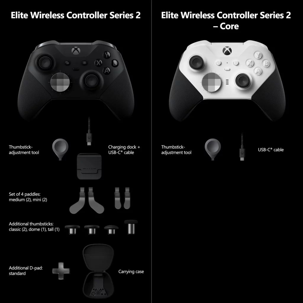 Xbox Elite Series 2 et accessoires