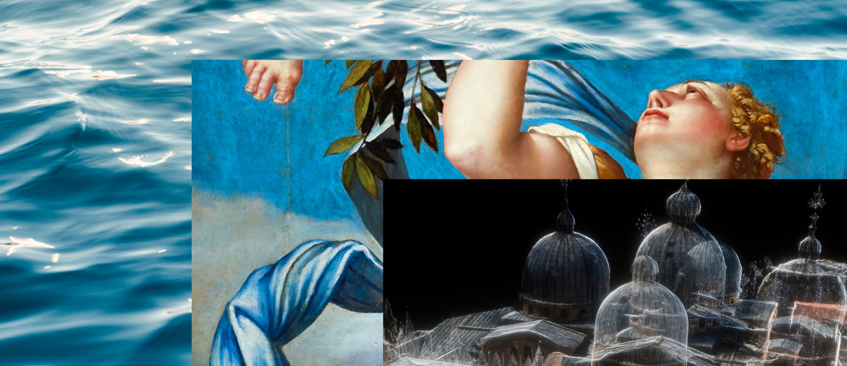 Affiche de l'exposition "Venise révélée", à voir du 21 septembre au 19 février dans l'espace d'exposition "Grand Palais Immersif" de l'Opéra Bastille à Paris - Grand Palais Immersif.