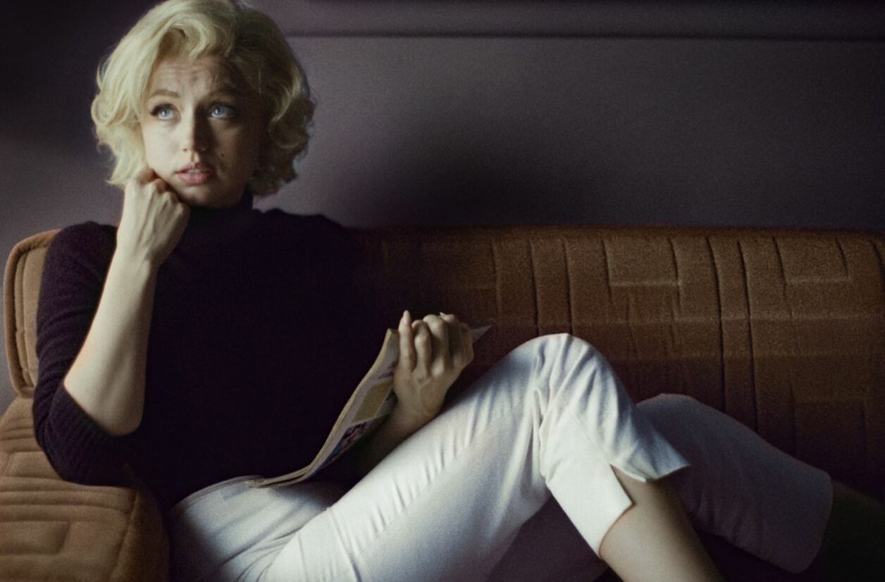 Ana de Armas est méconnaissable dans le rôle de Marilyn Monroe pour Blonde. © Netflix