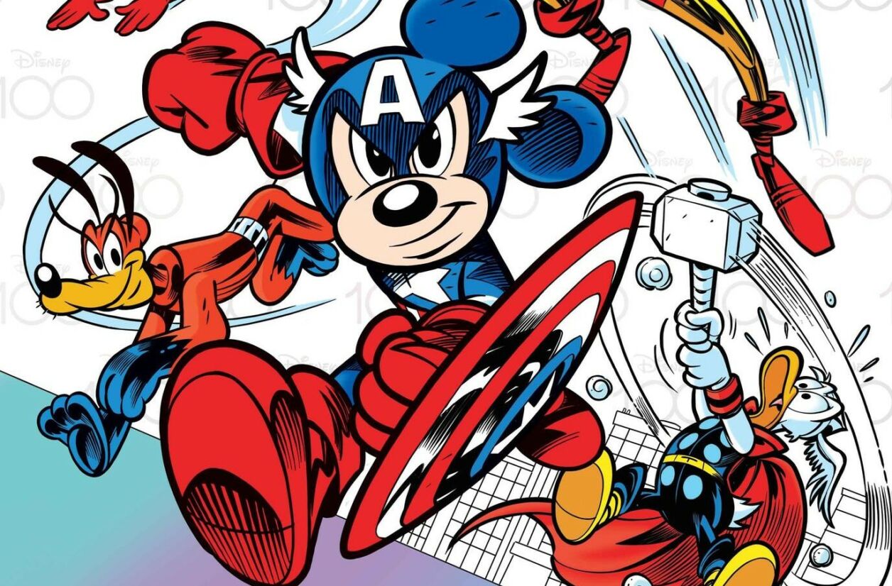 Mickey fête les 100 ans de Disney chez Marvel avec des covers spéciales