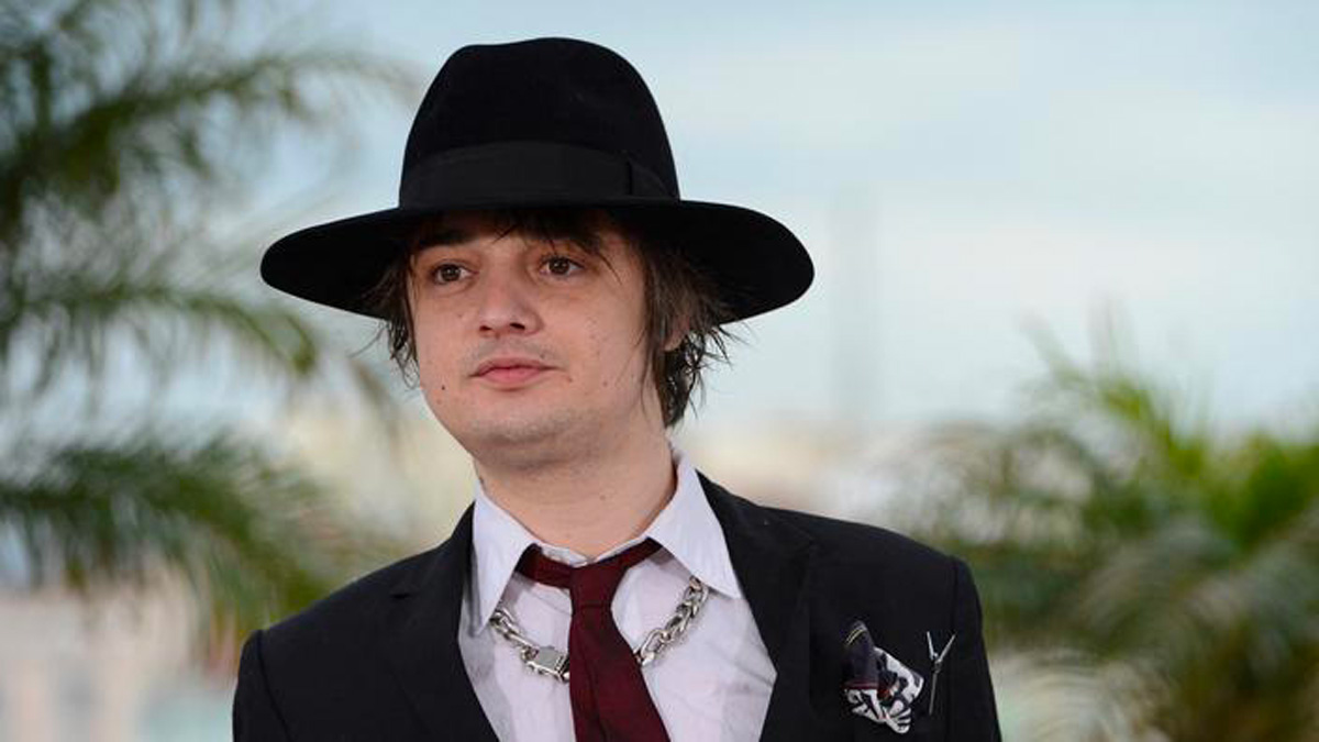 Pete Doherty à Cannes en 2012, année où Katia de Vidas a commencé à filmer l'enfant terrible du rock anglais.