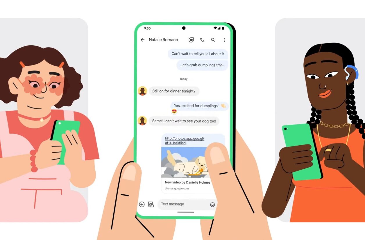 Google déploie sur la version beta de Google Messages la possibilité de réagir aux messages RCS et SMS avec tous les emojis disponibles. 