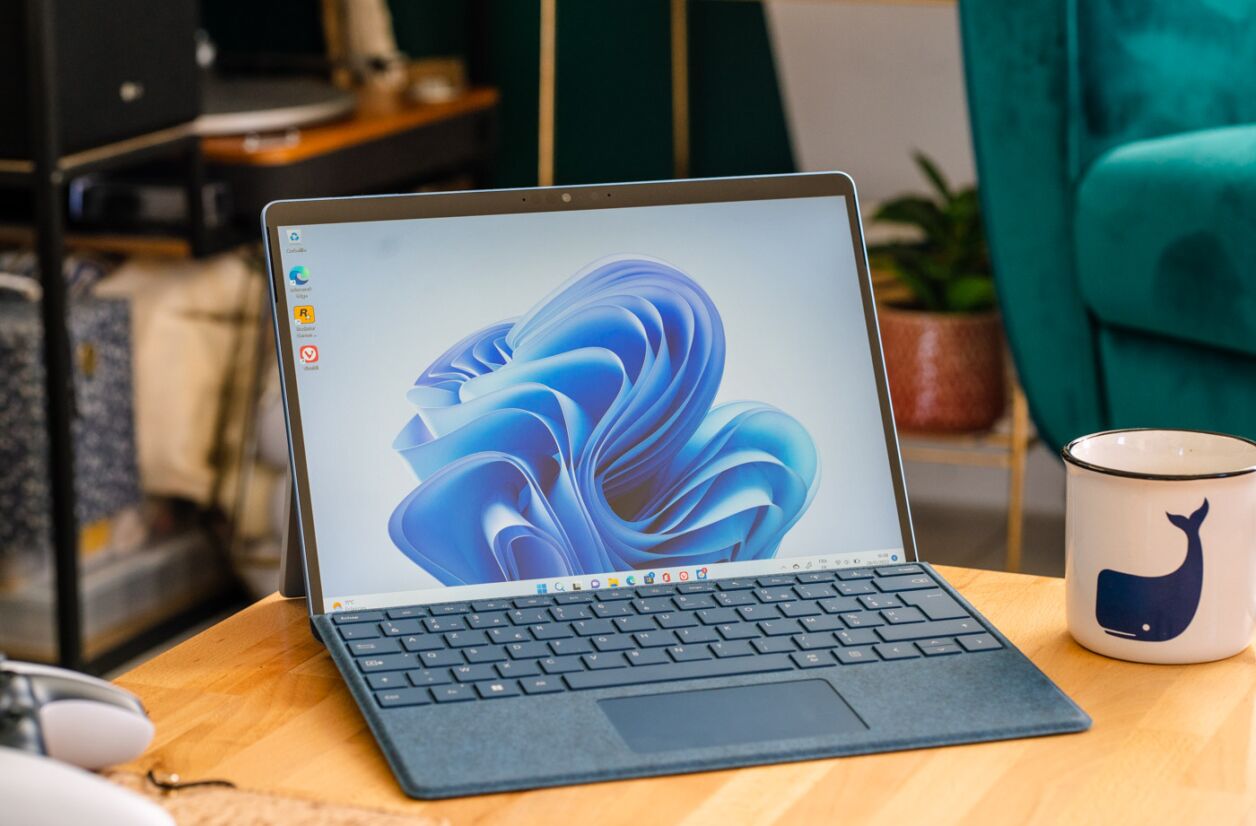 La Surface Pro 9 et son clavier "Signature".