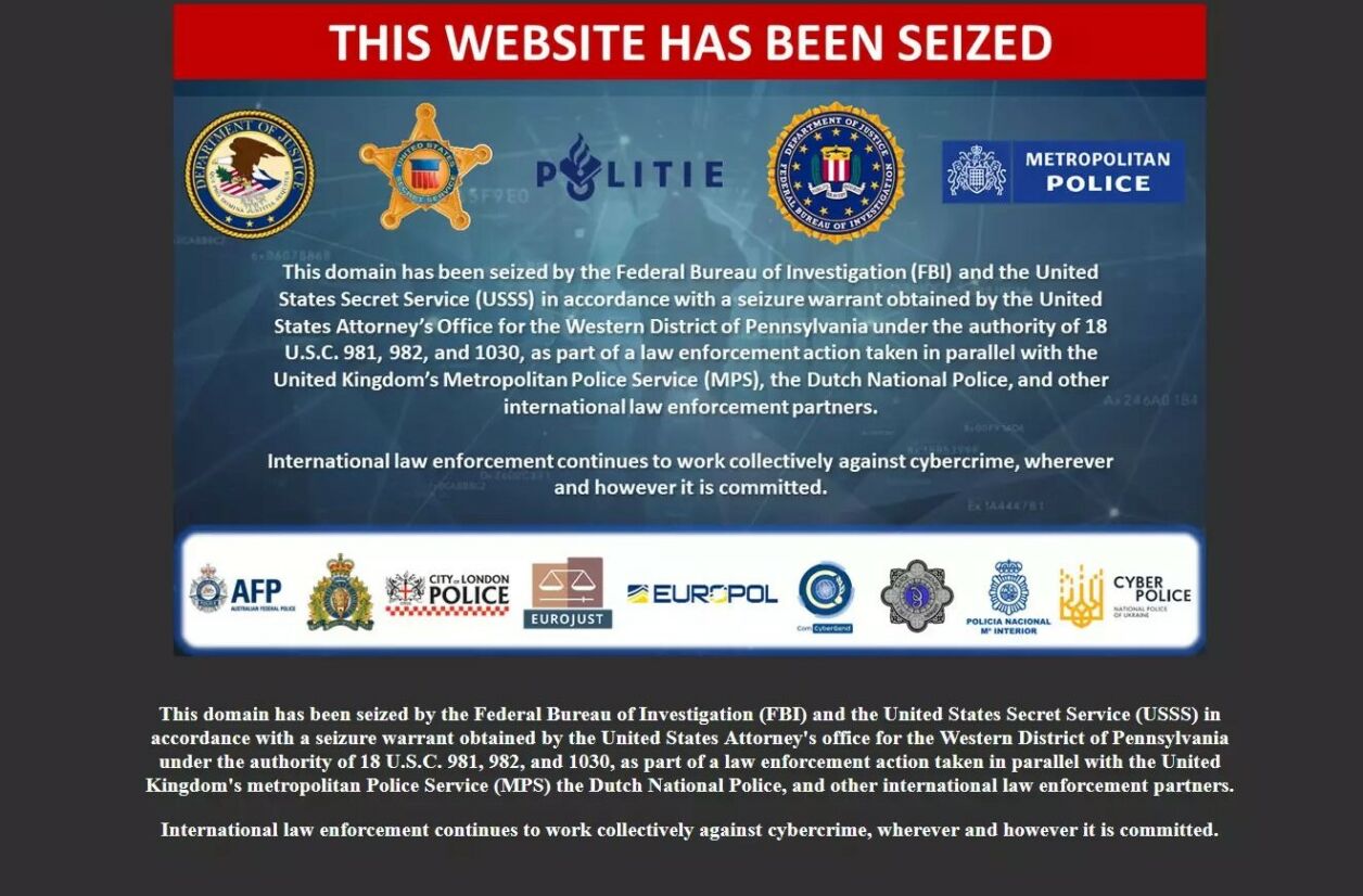 Le site iSpoof a été saisi par les autorités.