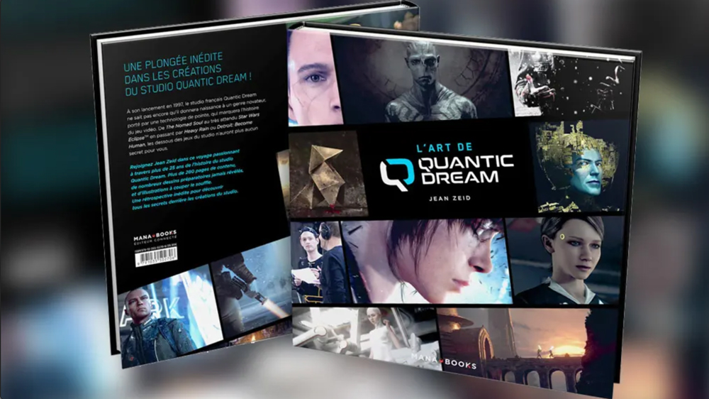 "Le but du livre était de raconter les 25 ans de Quantic Dream de la manière la plus détaillée possible"
