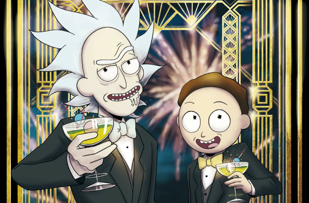 Rick et Morty fêtent le numéro 100 de leurs aventures en comics