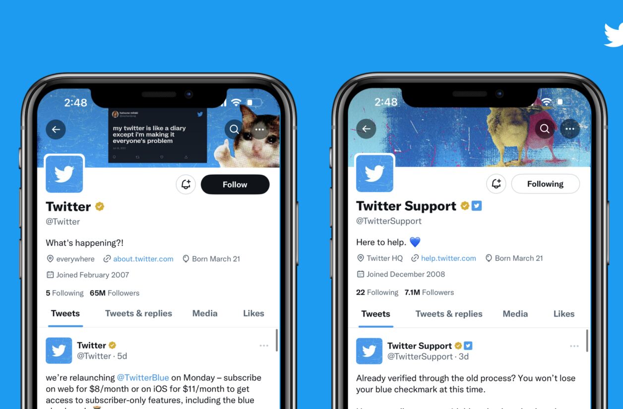 Twitter annonce le lancement de « Blue for business », une nouvelle offre dédiée aux entreprises.