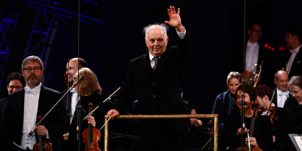 Le compositeur Daniel Barenboim démissionne de l'Opéra de Berlin. © MICHELE TANTUSSI / AFP