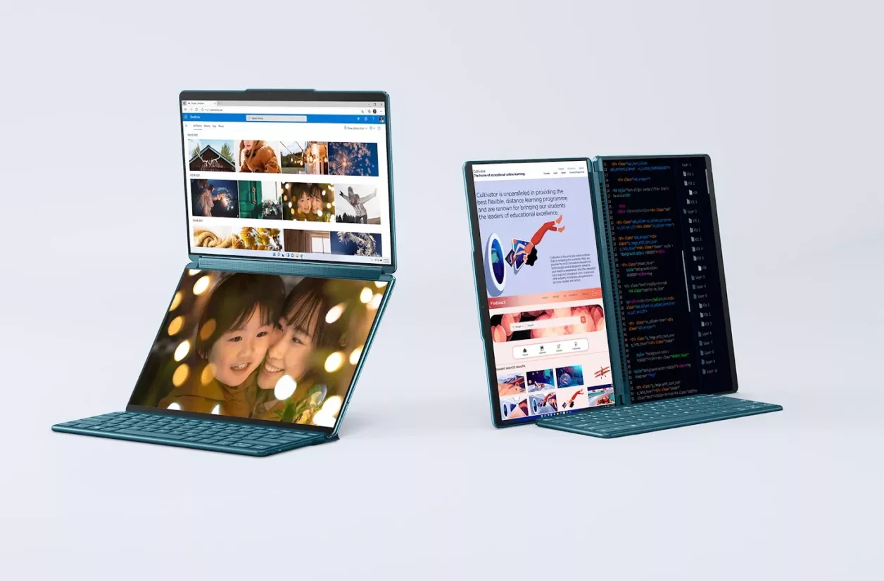 Est-ce une tablette pliante, un ordinateur portable ? L'hybridation est au cœur du YogaBook 9i.