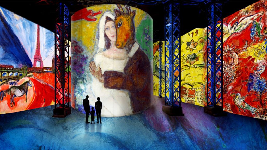 La nouvelle exposition Chagall, Paris - New York est visible jusqu'à janvier 2024