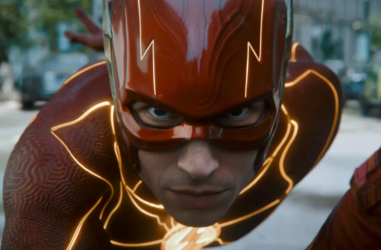 Ezra Miller dans le film "The Flash".