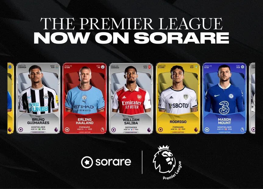 Outre la Premier League, Sorare s'est associée à plus de 300 organisations sportives depuis son lancement.