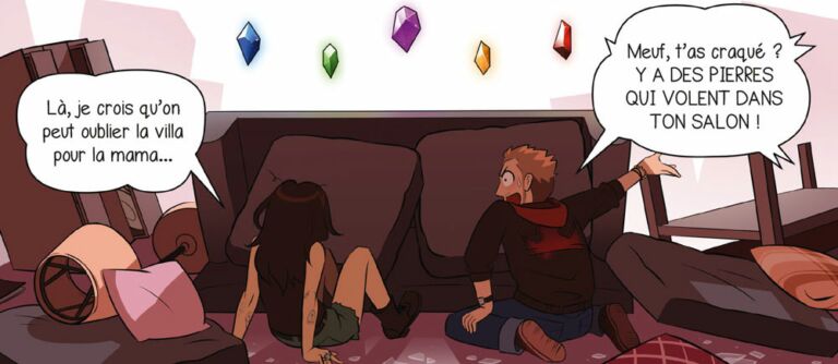 Les pierres du cauchemar : une BD drôle et rafraîchissante par les