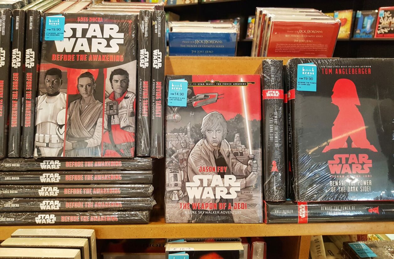 "Star Wars" est décliné en livres depuis les années 1970. 