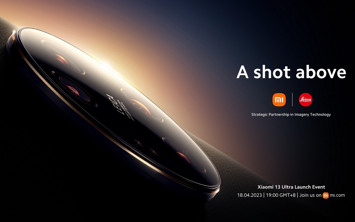 Nous en saurons plus sur le Xiaomi 13 Ultra le 18 avril à 13h. 
