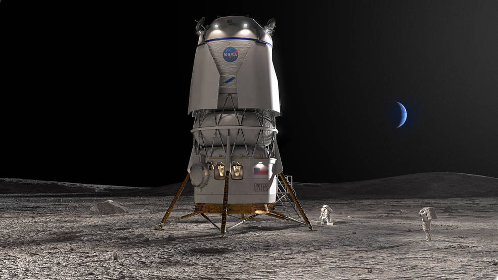 Blue Origin va construire un alunisseur pour la troisième mission du programme Artemis prévue en 2029.