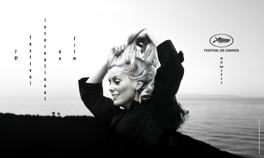 Catherine Deneuve est sur l'affiche officielle de la 76e édition du Festival de Cannes. 
