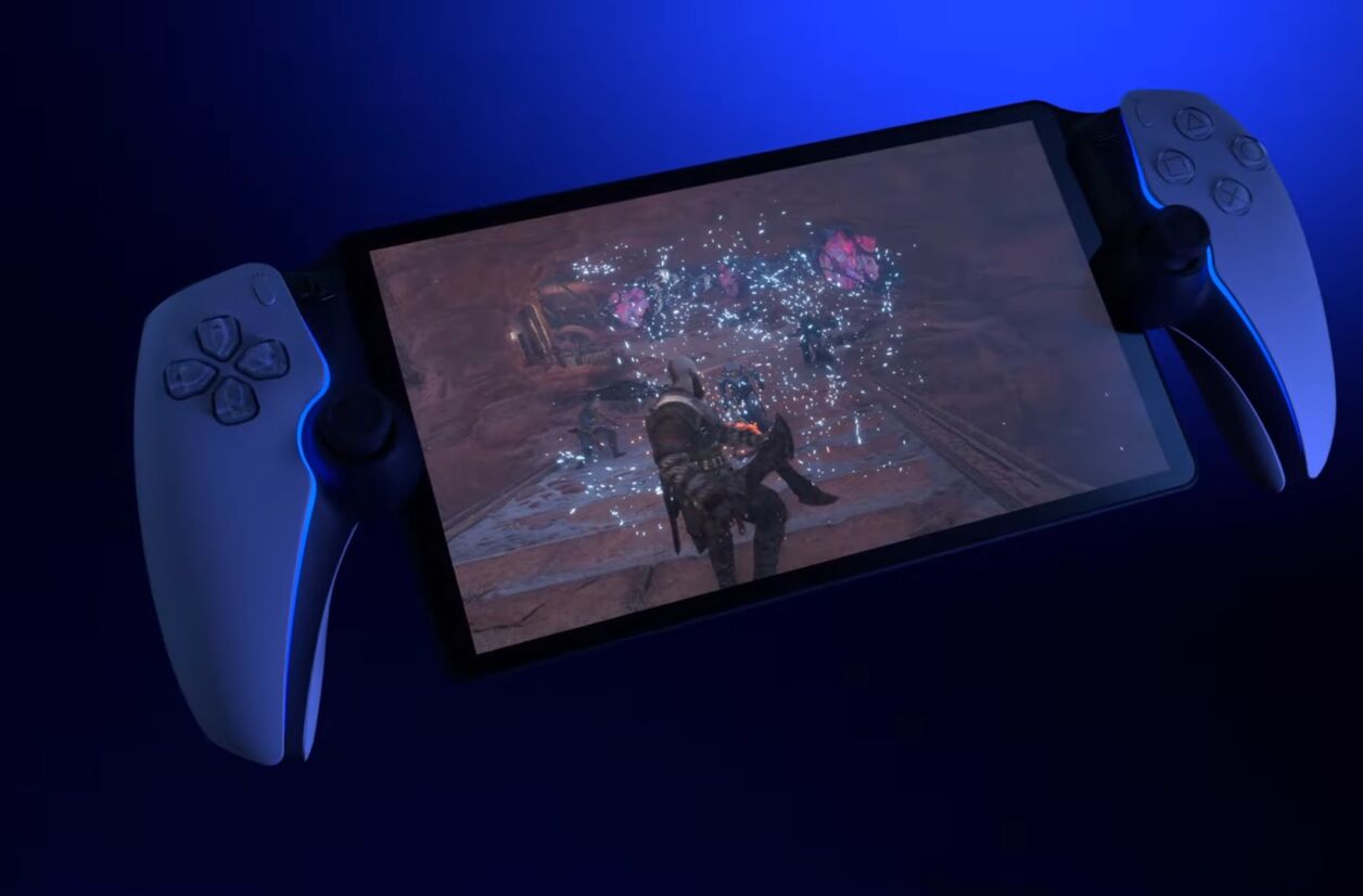 Streamer God of War Ragnarok dans son lit sera bientôt possible avec la console Project Q de Sony. 