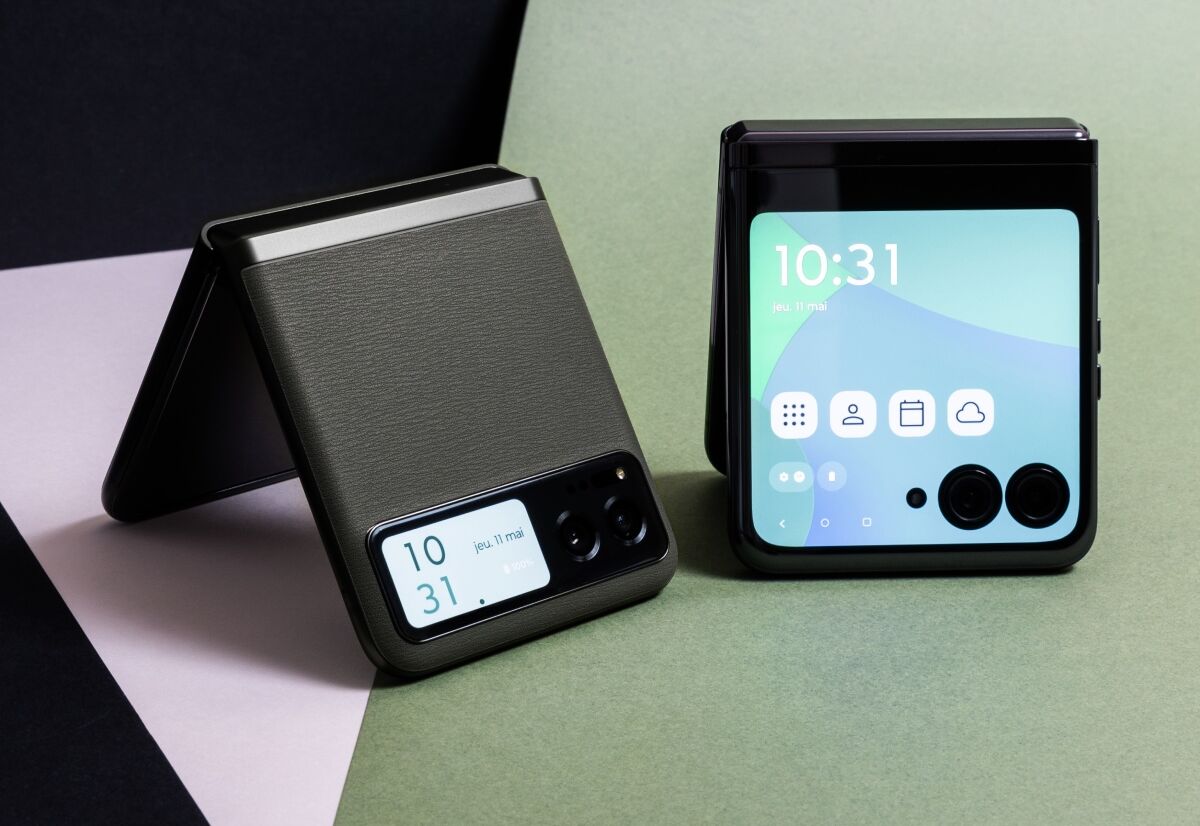 Motorola présente deux gammes différentes de son nouveau Razr 40. 