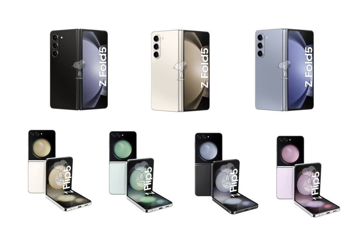 Les prochains pliants de Samsung seront disponibles dans plusieurs coloris. 