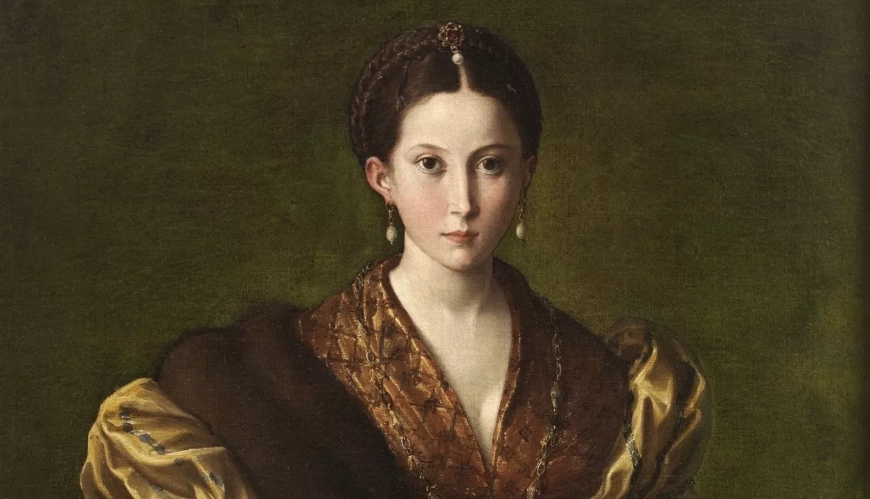 "Portrait de jeune femme" de Francesco Mazzola. 