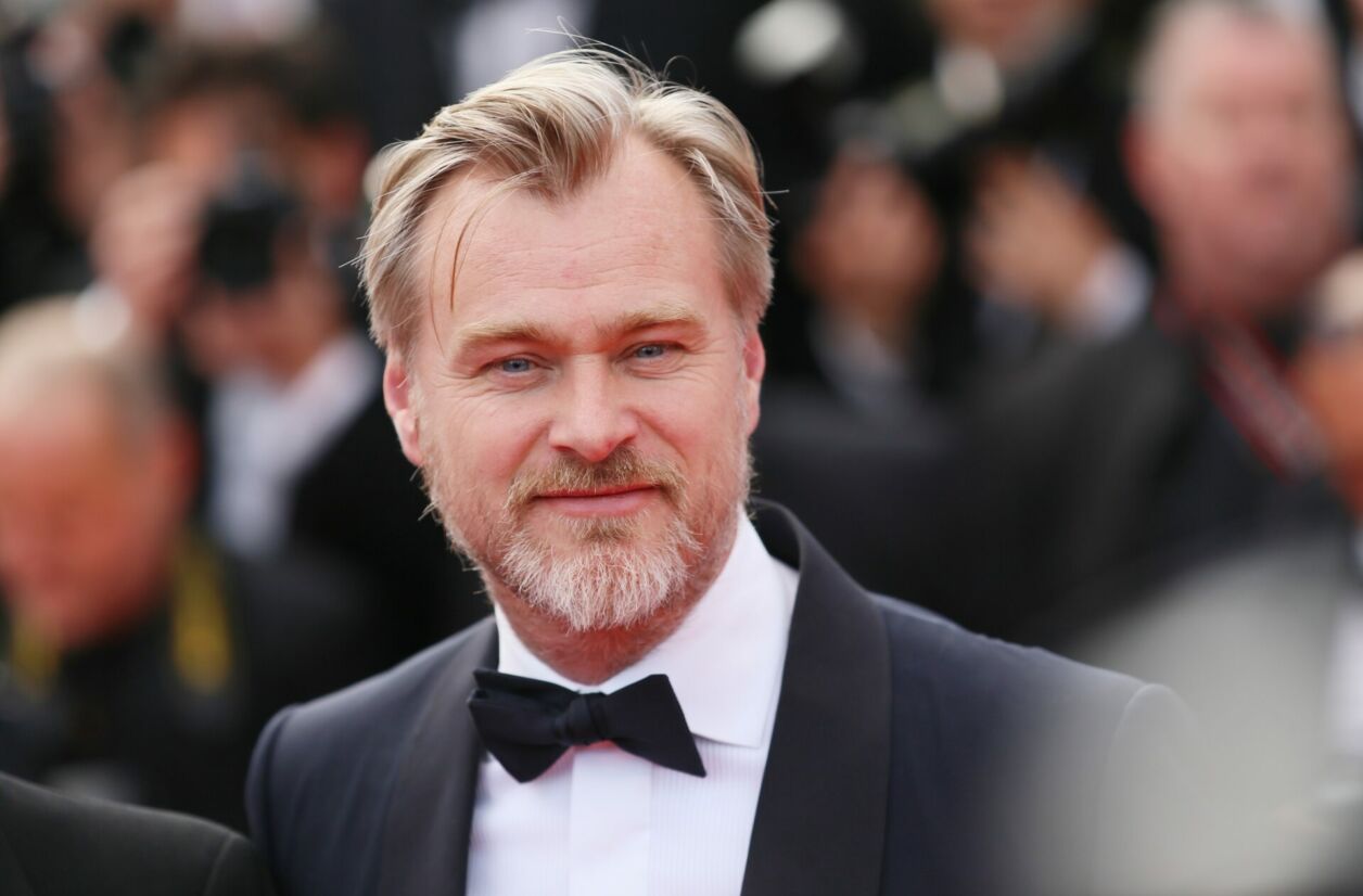 Christopher Nolan sur le tapis rouge de Cannes.