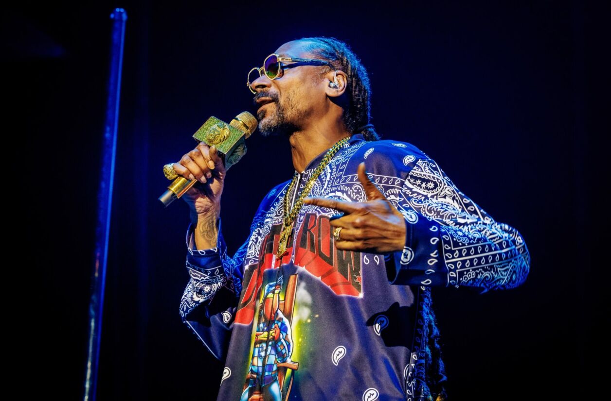 Le rappeur Snoop Dogg était également de la partie. 