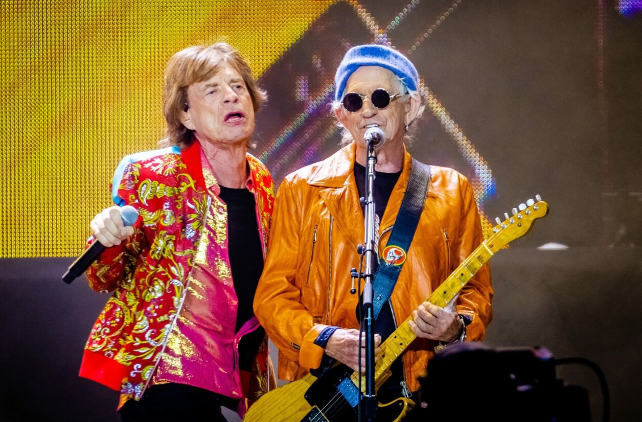 Mick Jagger et Keith Richards en 2022.