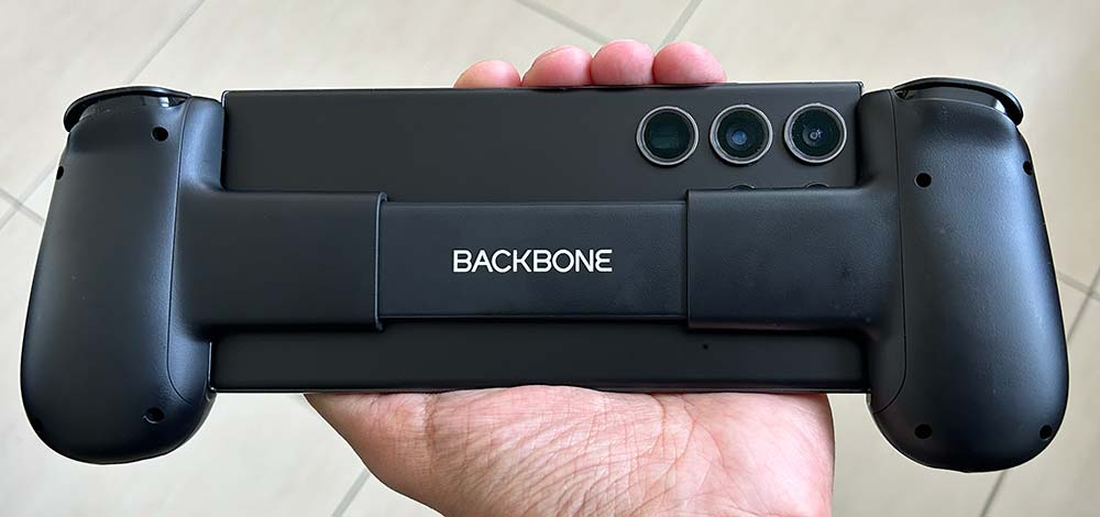Test Backbone One pour Android