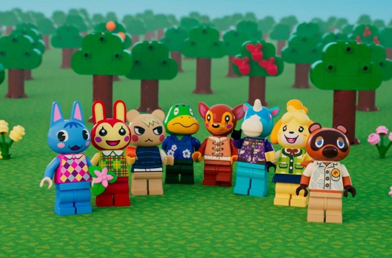 Nintendo et Lego s'associent pour proposer une gamme de figurines ”Animal Crossing” à venir.