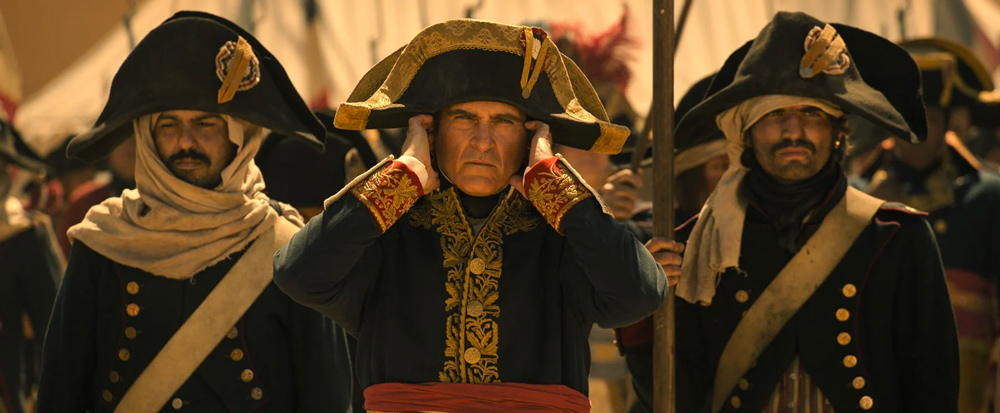 Joaquin Phoenix dans "Napoléon" de Ridley Scott. 