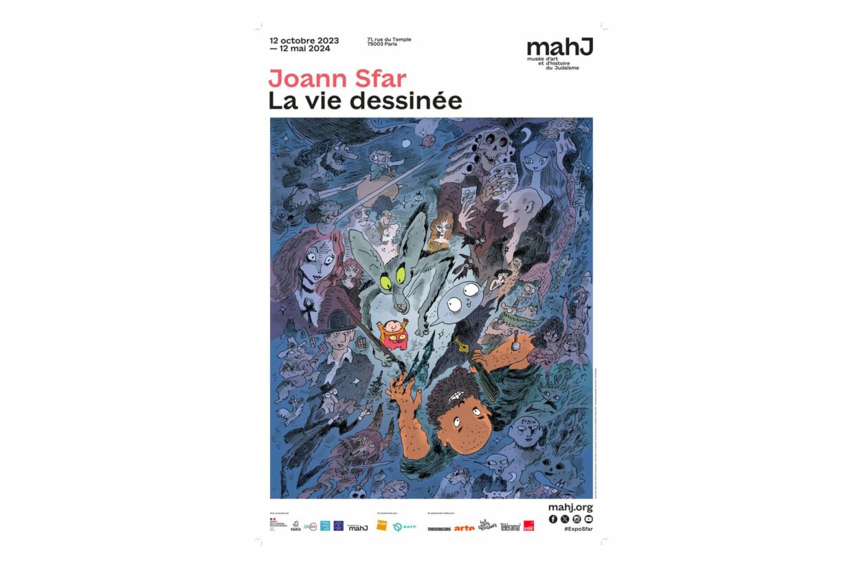 Joann Sfar au Musée d’art et d’histoire du judaïsme