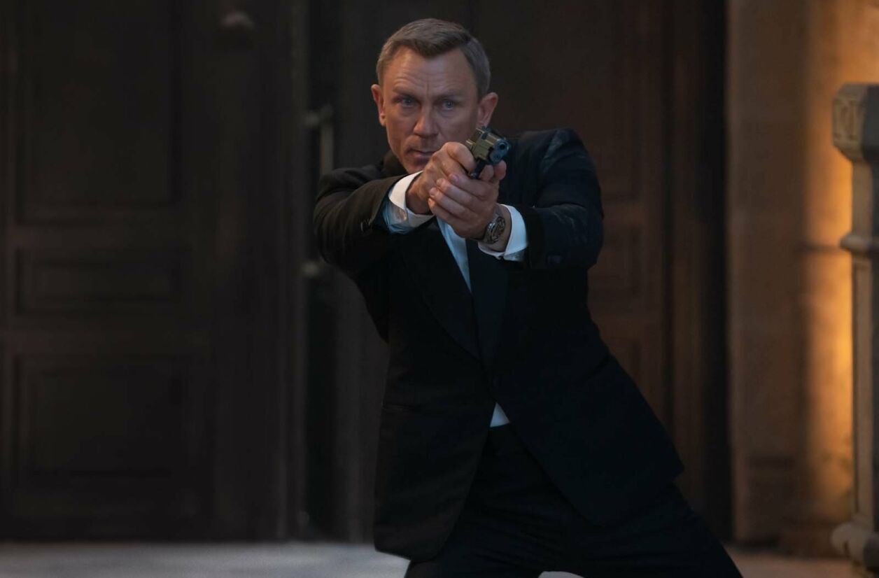 Daniel Craig dans le dernier film consacré à l'espion, “Mourir peut attendre“.