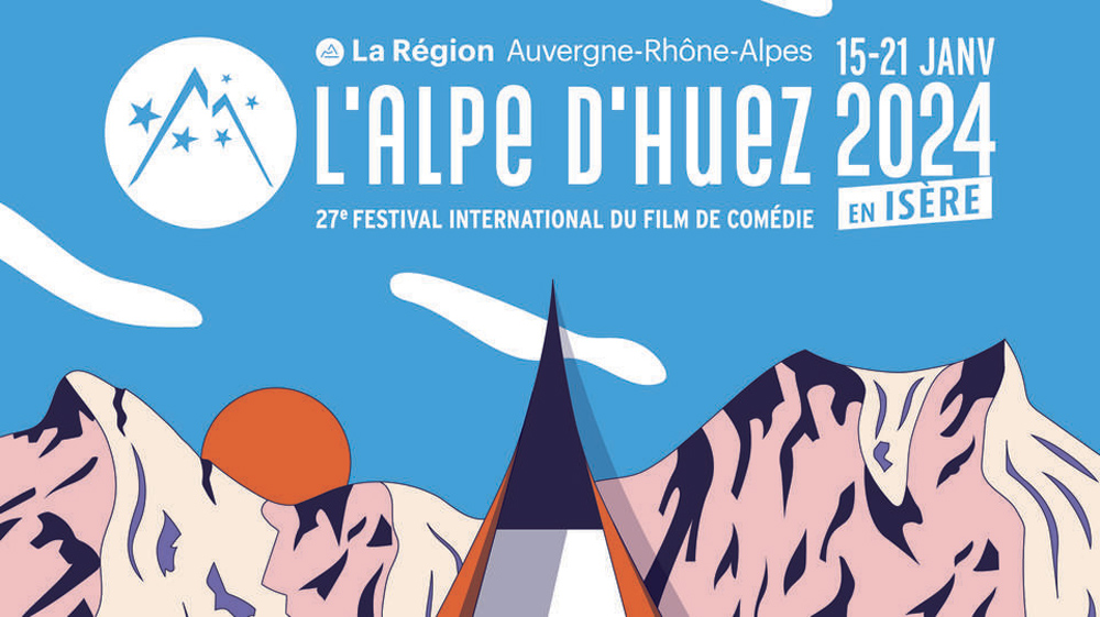L'affiche de la 27e édition de l'Alpe d'Huez.