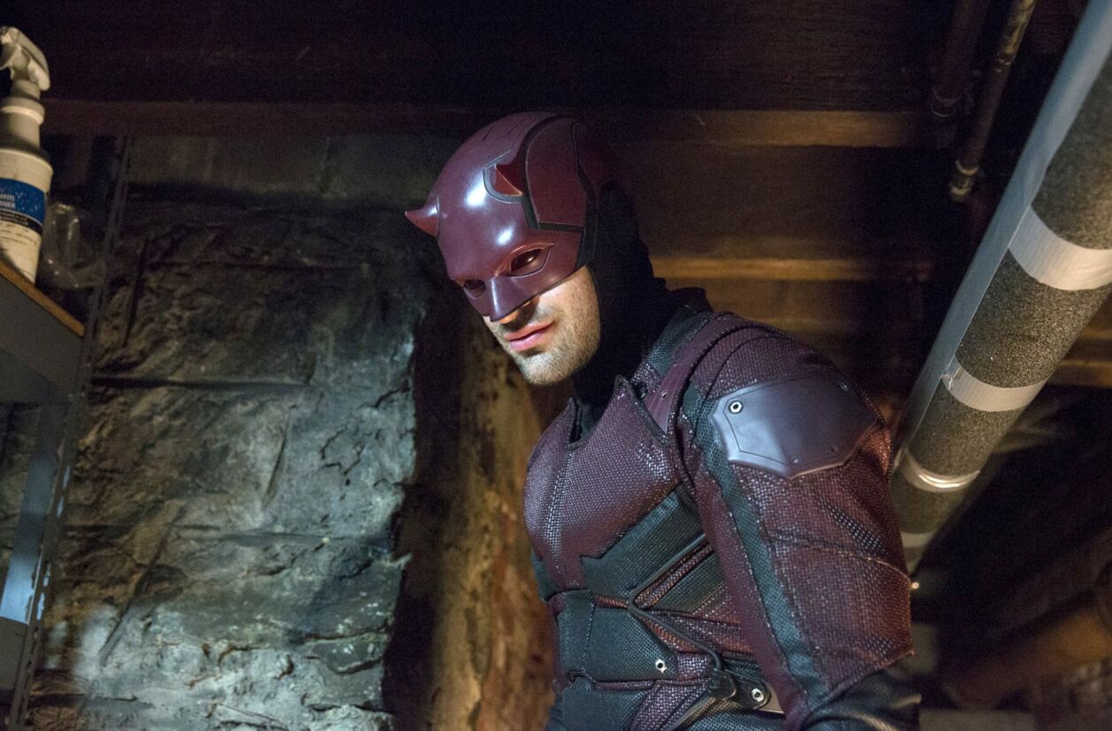 Charlie Cox dans la série “Daredevil”.